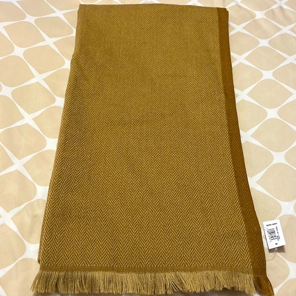 Cozy flannel scarf